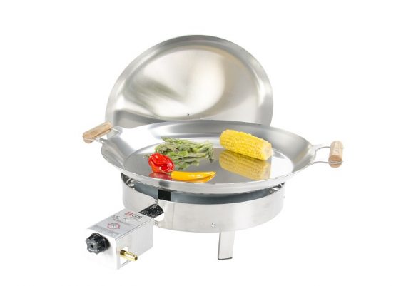 GrillSymbol muurinpohjapannun kansi malleihin PRO-460, ø 44 cm