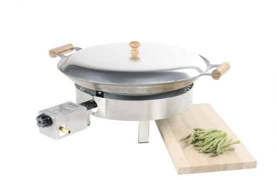 GrillSymbol muurinpohjapannun kansi malleihin PRO-460, ø 44 cm
