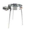 GrillSymbol wokkipannu kaasulla PRO-545, ø 54 cm