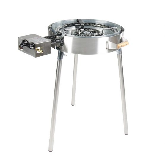 GrillSymbol wokkipannu kaasulla PRO-545, ø 54 cm