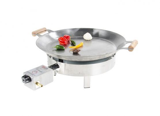 GrillSymbol muurinpohjapannu kaasulla PRO-460, ø 46 cm ERIKOISTARJOUS!