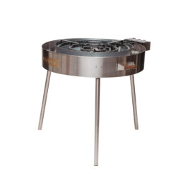 GrillSymbol muurinpohjapannu kaasulla PRO-960 inox, ø 96 cm