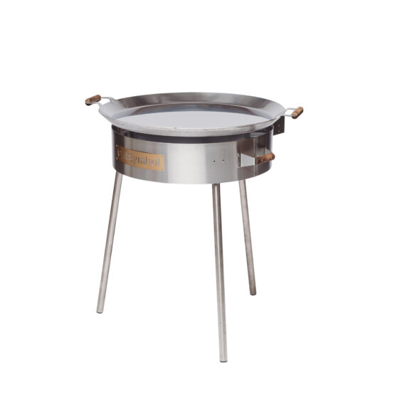 GrillSymbol muurinpohjapannu kaasulla PRO-720 inox, ø 72 cm