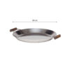 GrillSymbol muurinpohjapannu FP-580 inox, ø 58 cm