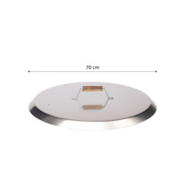 GrillSymbol muurinpohjapannun kansi malleihin PRO/Expert-720, ø 70 cm