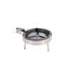 GrillSymbol muurinpohjapannu kaasulla PRO-460 inox, ø 46 cm ERIKOISTARJOUS!