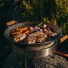 GrillSymbol muurinpohjapannu kaasulla PRO-460 inox, ø 46 cm ERIKOISTARJOUS!