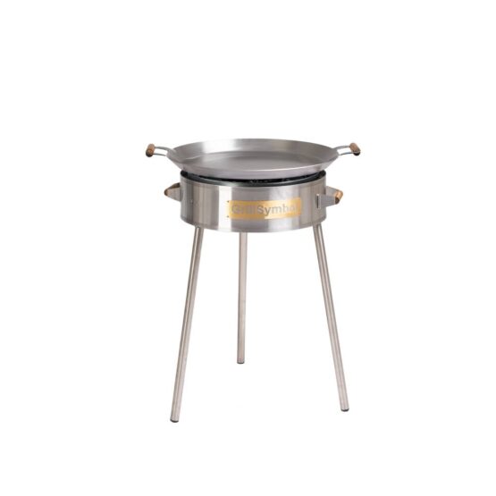 GrillSymbol muurinpohjapannu kaasulla PRO-580, ø 58 cm