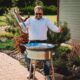 GrillSymbol muurinpohjapannu kaasulla PRO-580 inox, ø 58 cm