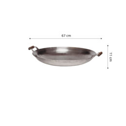 GrillSymbol wokkipannu WP-675, ø 67 cm