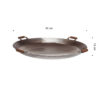 GrillSymbol wokkipannu kaasulla PRO-915, ø 91 cm