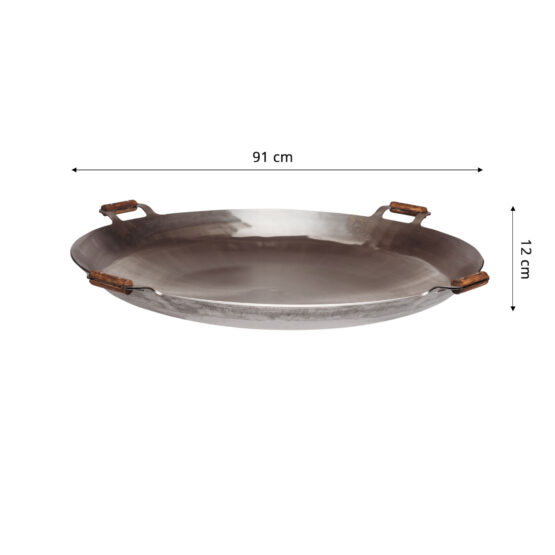 GrillSymbol wokkipannu kaasulla PRO-915, ø 91 cm