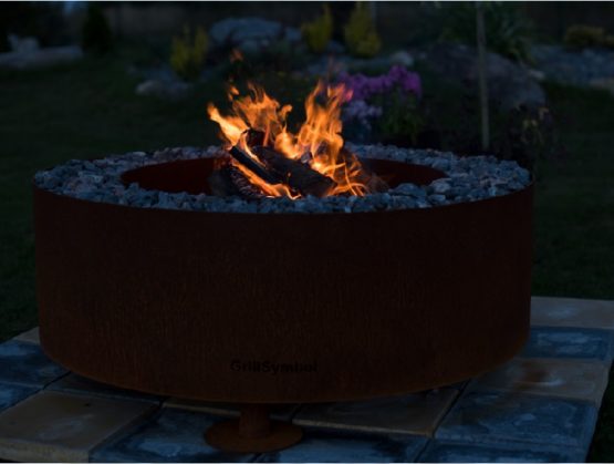 GrillSymbol ulkotulisija Luna, ø 119 cm +kansi