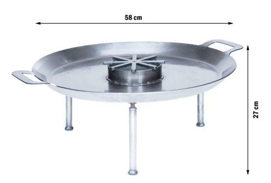 GrillSymbol Paella Skillet Wild Chef Set 58