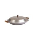 GrillSymbol wokkipannu kaasulla PRO-450 inox, ø 45 cm