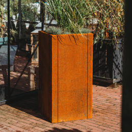 GrillSymbol Cor-Ten Steel Flower Pot Manhattan GrillSymbol Cor-Ten Steel Flower Pot Manhattan