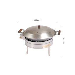 GrillSymbol Cataplana setti PRO-450 CAT, ø 45 cm