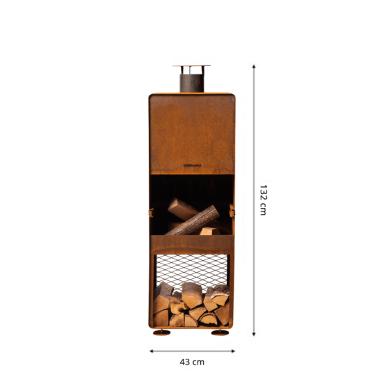 GrillSymbol ulkotakka Enzo (132 x 43 x 37 cm)