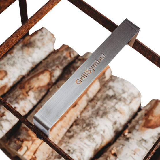 GrillSymbol polttopuukori Leo 58*58 cm