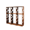GrillSymbol polttopuuteline WALL-3 178*37*170 cm