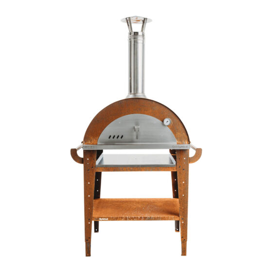 GrillSymbol pizzauuni jalustalla Pizzo-set