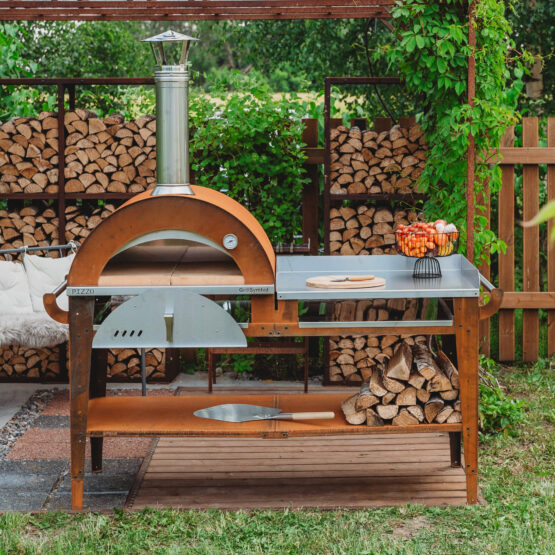 GrillSymbol pizzauuni pöytätasolla Pizzo-XL-set SUPERHINTA