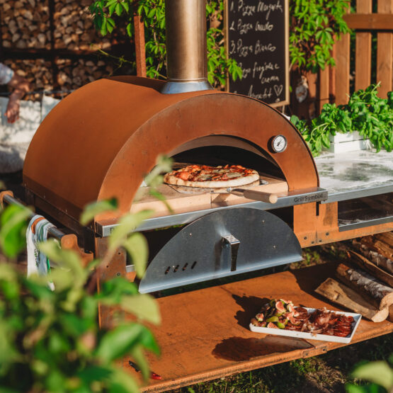 GrillSymbol pizzauuni pöytätasolla Pizzo-XL-set SUPERHINTA