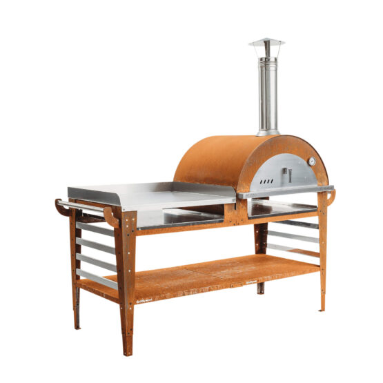 GrillSymbol pizzauuni pöytätasolla Pizzo-XL-set SUPERHINTA