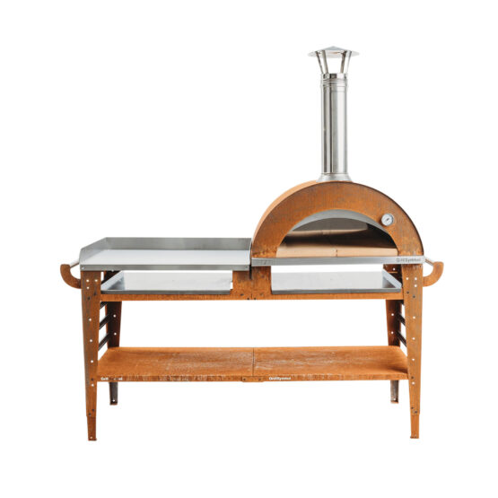 GrillSymbol pizzauuni pöytätasolla Pizzo-XL-set SUPERHINTA