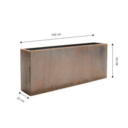 Petteri Wiimaa Corten kukkaruukku Lilly-S