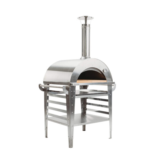 GrillSymbol pizzauuni jalustalla Pizzo-set-inox