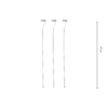 GrillSymbol vartaat 3 kpl x 47 cm