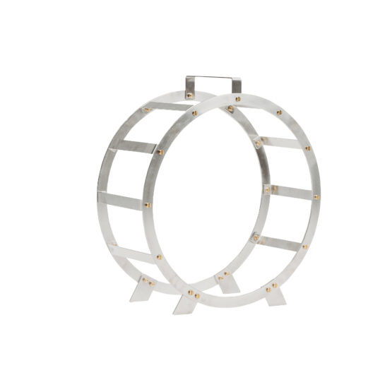 GrillSymbol polttopuukori Hugo-inox, ø 58 cm