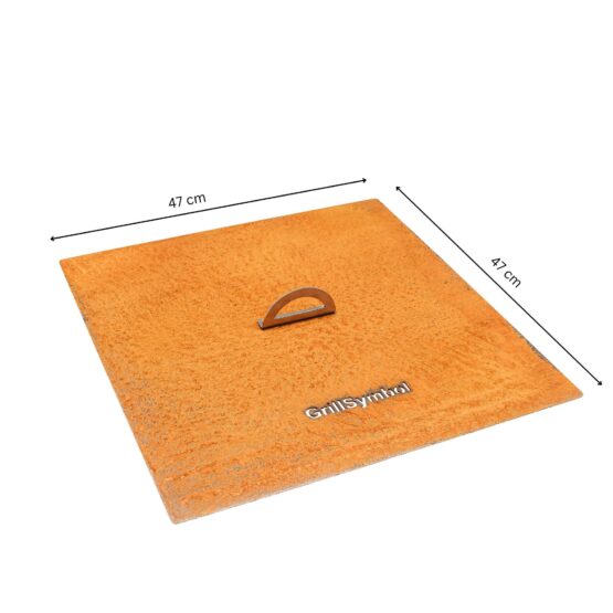 GrillSymbol kansi ulkotulisijalle 50 x 50 cm