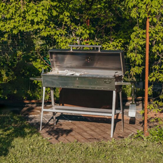 GrillSymbol hiiligrilli Chef XL Silver – ERIKOISTARJOUS