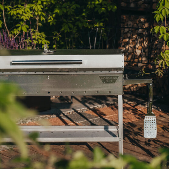 GrillSymbol hiiligrilli Chef XL Silver – ERIKOISTARJOUS