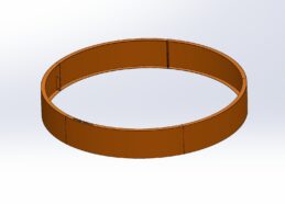 GrillSymbol Planter-Fire Pit Base, H30 cm, ø 200 cm