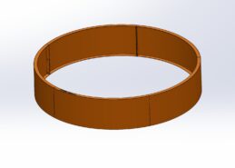 GrillSymbol Planter-Fire Pit Base, H40 cm, ø 200 cm