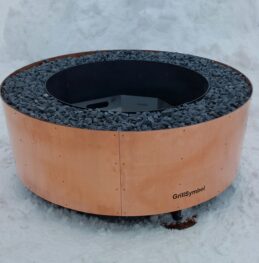 GrillSymbol ulkotulisija Luna-Copper, ø 119 cm