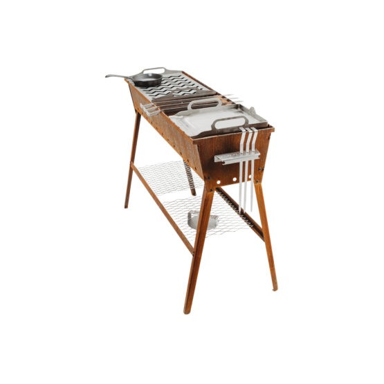 GrillSymbol hiiligrilli Naked Chef XL setti