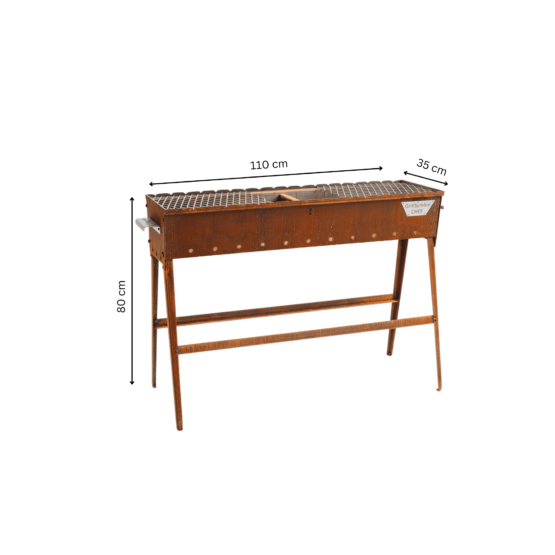 GrillSymbol hiiligrilli Naked Chef XL setti
