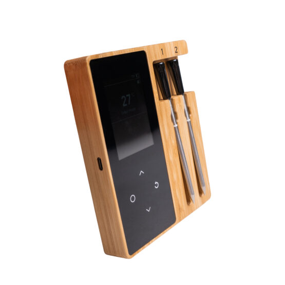 GrillSymbol älykäs langaton lihalämpömittari, 2 anturia GrillSymbol älykäs langaton lihalämpömittari, 2 anturia