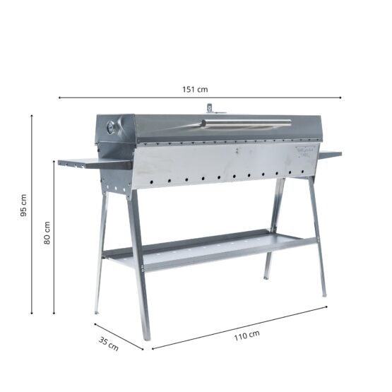 GrillSymbol hiiligrilli Chef XL Silver