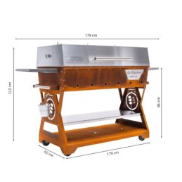 GrillSymbol hiiligrilli Chef XXL ERIKOISTARJOUS: Lisävarusteet sisältyvät hintaan 282 €