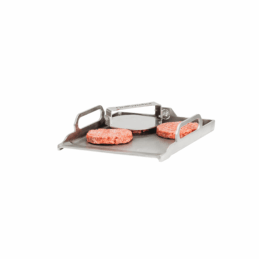 GrillSymbol pihviprässi ja plancha-parila-setti
