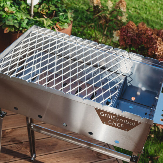 GrillSymbol hiiligrilli Naked Chef XS Silver GrillSymbol hiiligrilli Naked Chef XS Silver