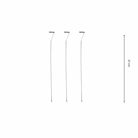 GrillSymbol vartaat 3 kpl x 37 cm