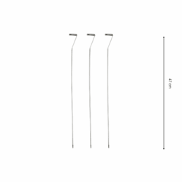 GrillSymbol vartaat 3 kpl x 47 cm GrillSymbol vartaat 3 kpl x 47 cm