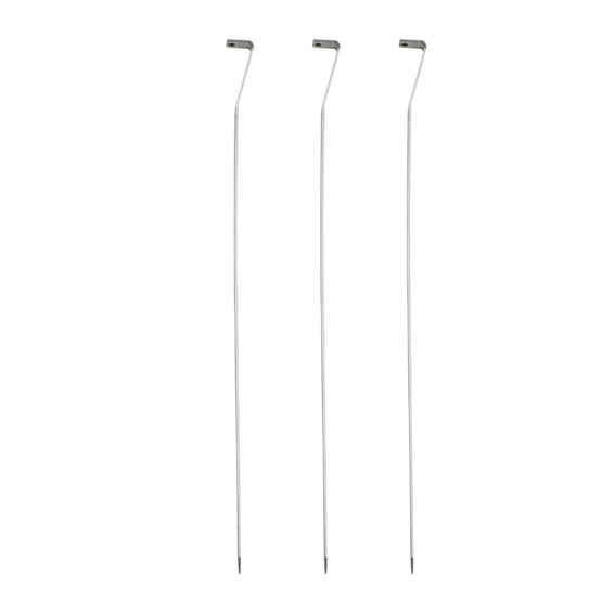 GrillSymbol vartaat 3 kpl x 77 cm