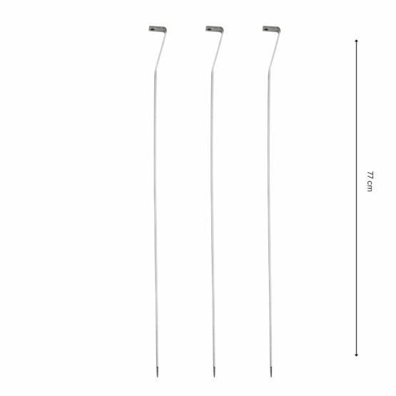 GrillSymbol vartaat 3 kpl x 77 cm